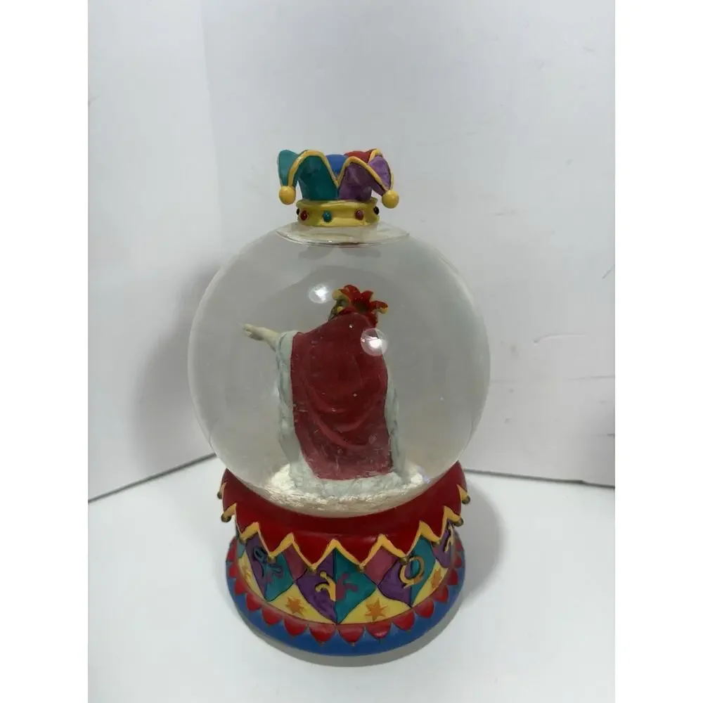Vintage Disney Enesco Hunchback Notre Dame Quasimodo Jester Snow Globe‎ Musical